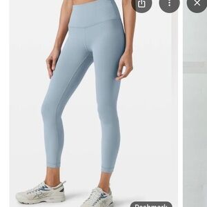 lululemon athletica Light Blue High-Rise Leggings